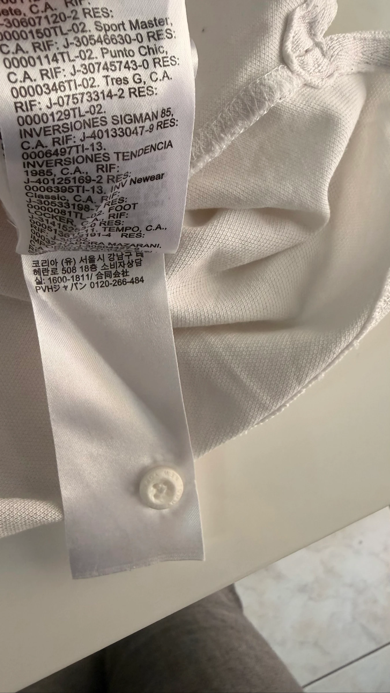 Polo Tommy Hilfiger homem branco tamanho P – Logo bordado – bom estado – photo 5
